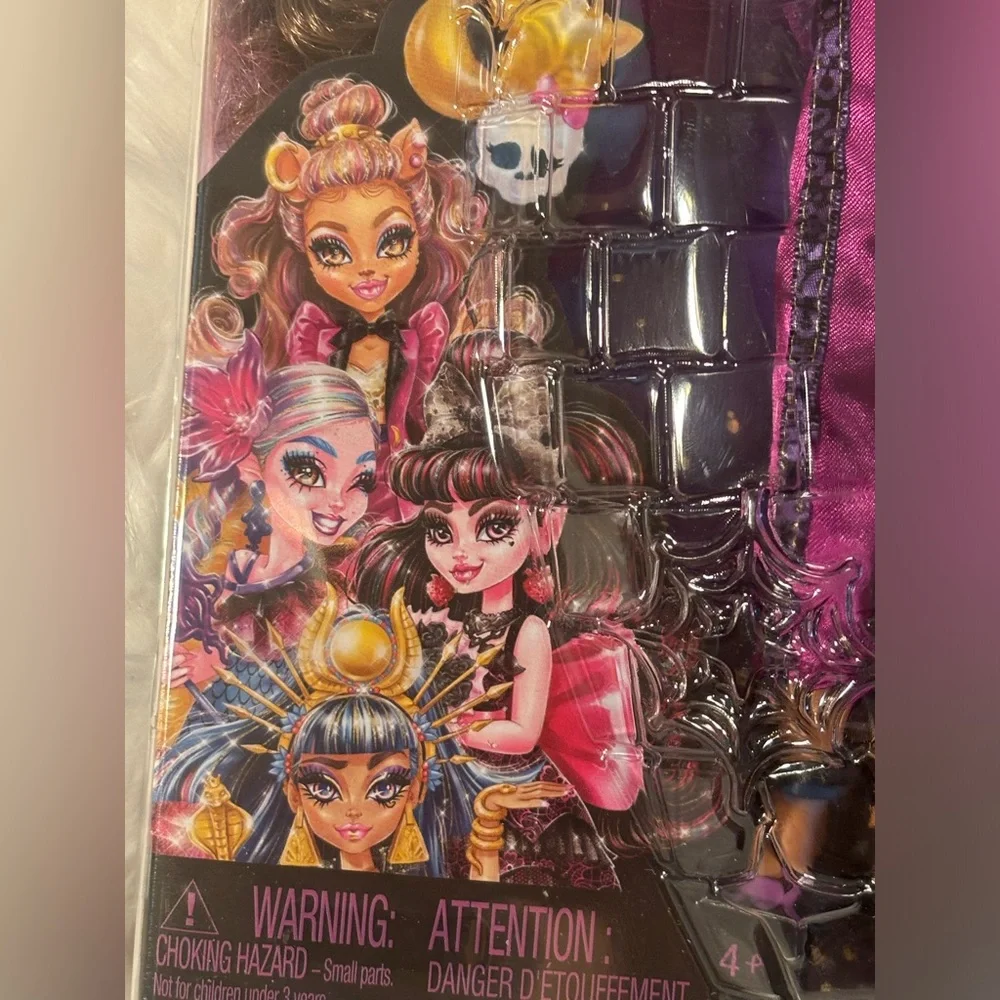 🆕 Monster High Monster Ball Clawdeen Wolf Doll